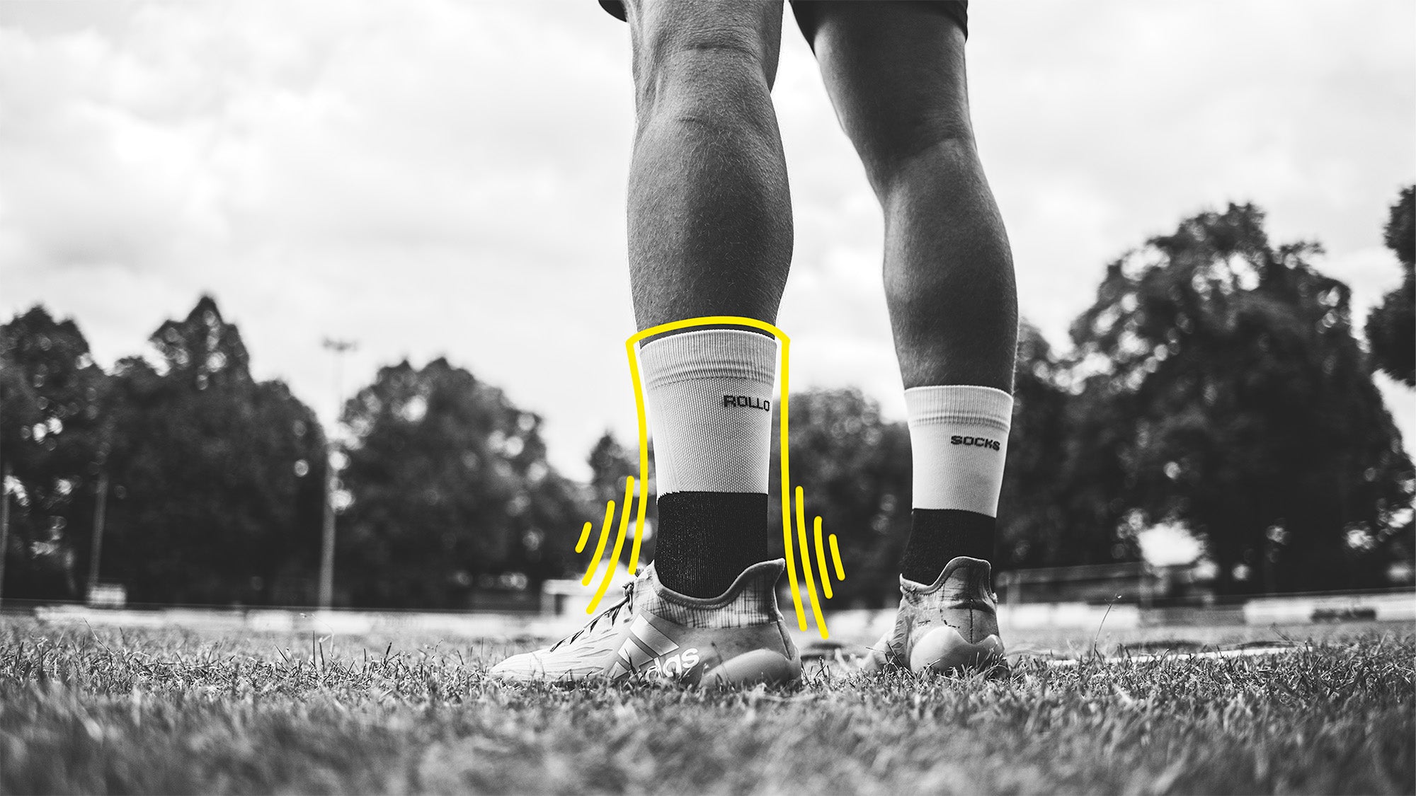 Rollo Socks beats Taping! Die Vorteile unserer X-Cross Technologie