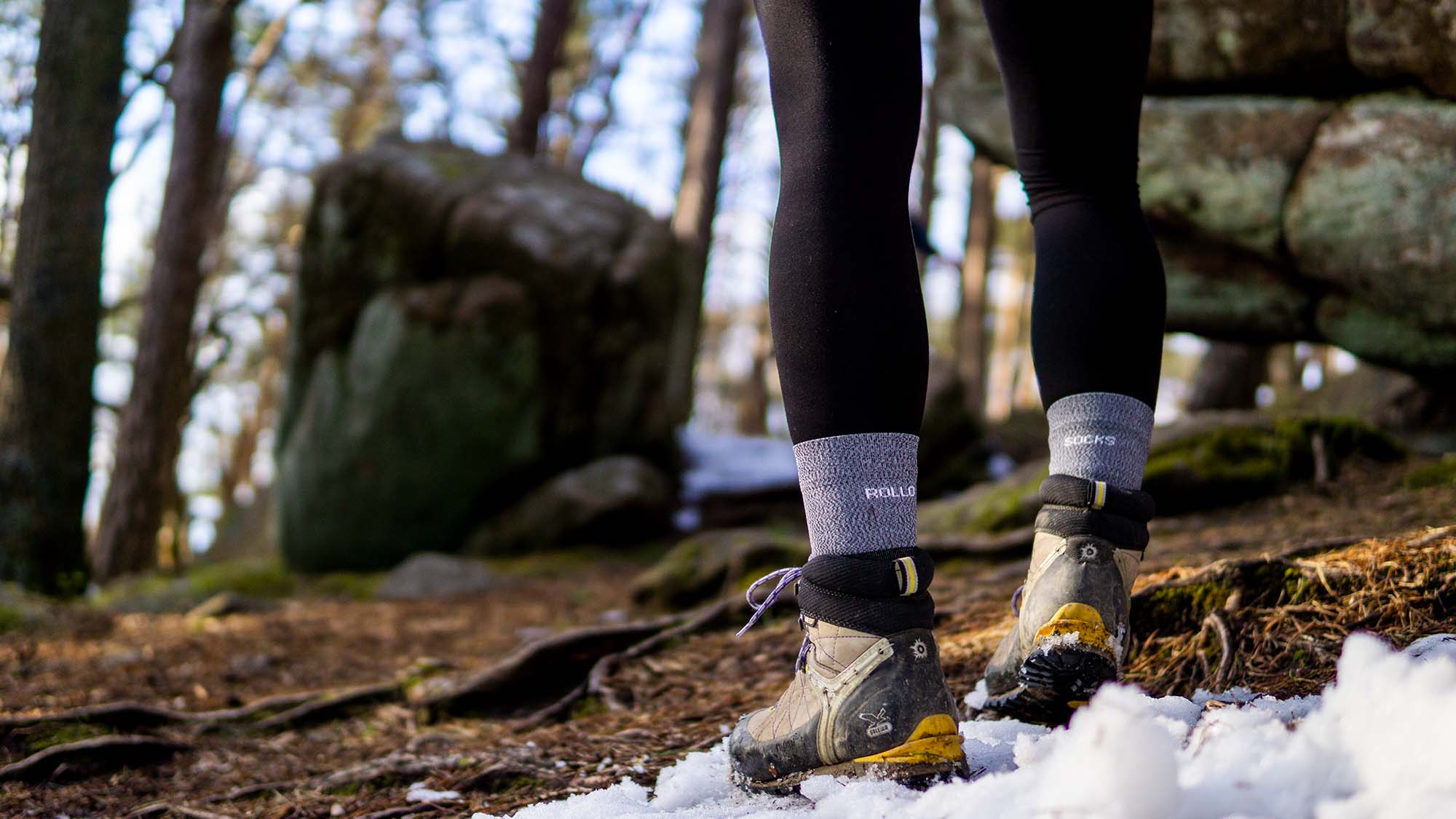 rollosocks hike Wandersocken Wanderschuhe Berg Wald 