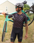 ROLLO SOCKS x ALÉ CYCLING – Radtrikot Schwarz