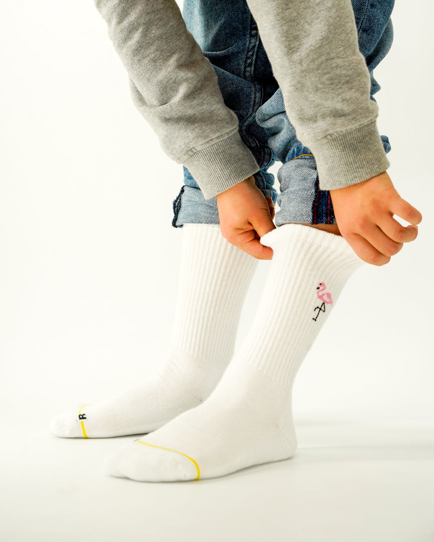 Lifestyle Flamingo white