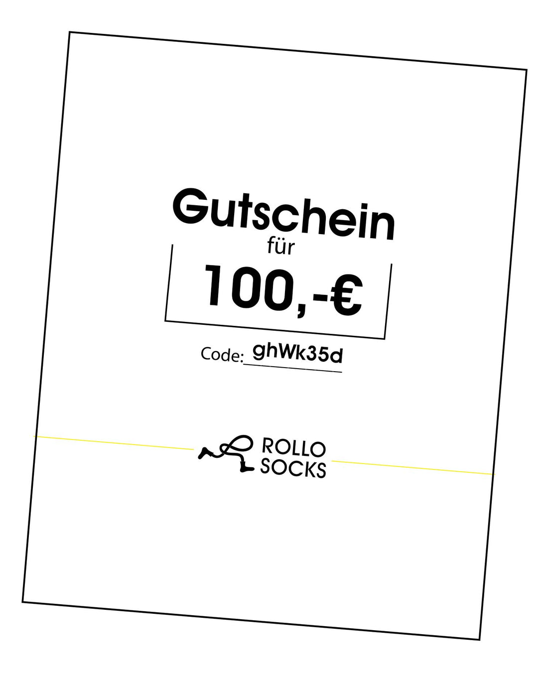 RolloSocks - Geschenkgutschein