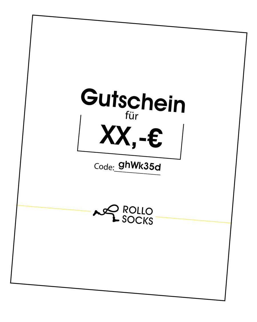 RolloSocks - Geschenkgutschein